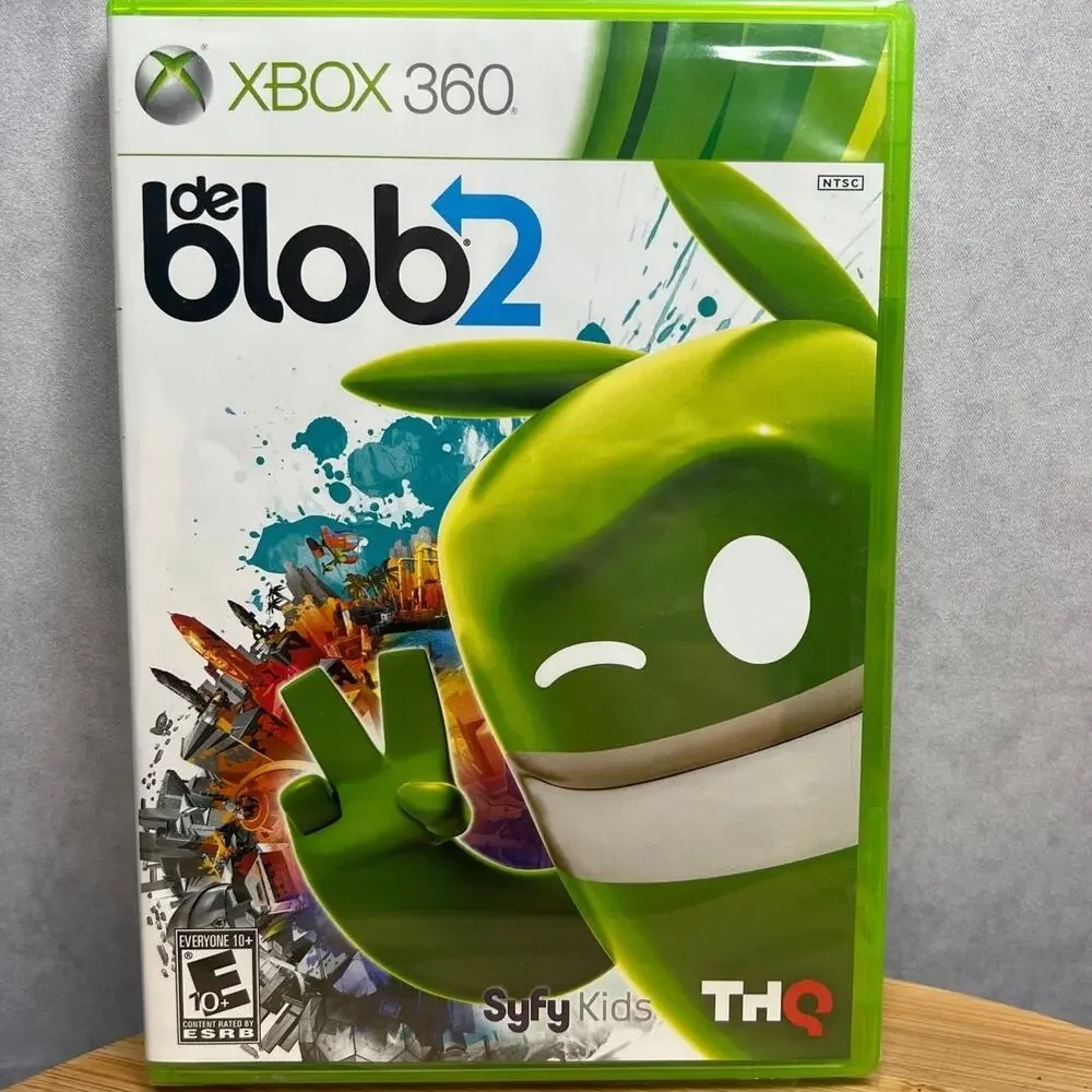 Microsoft Xbox 360 2011 De Blob 2 Brand New & Sealed